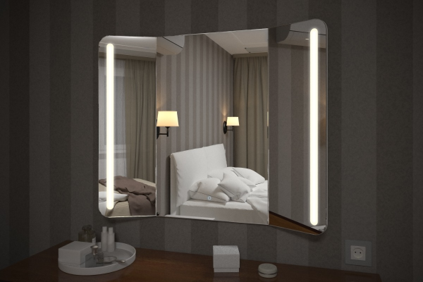 Зеркало (100х80) Relisan Triple Vertikal Гл000024395